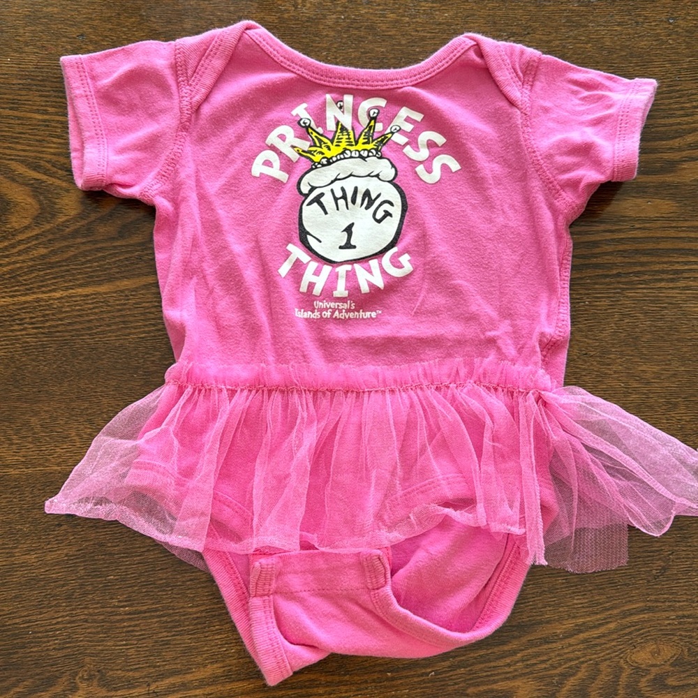 Universal Studios Thing 1 Onesie